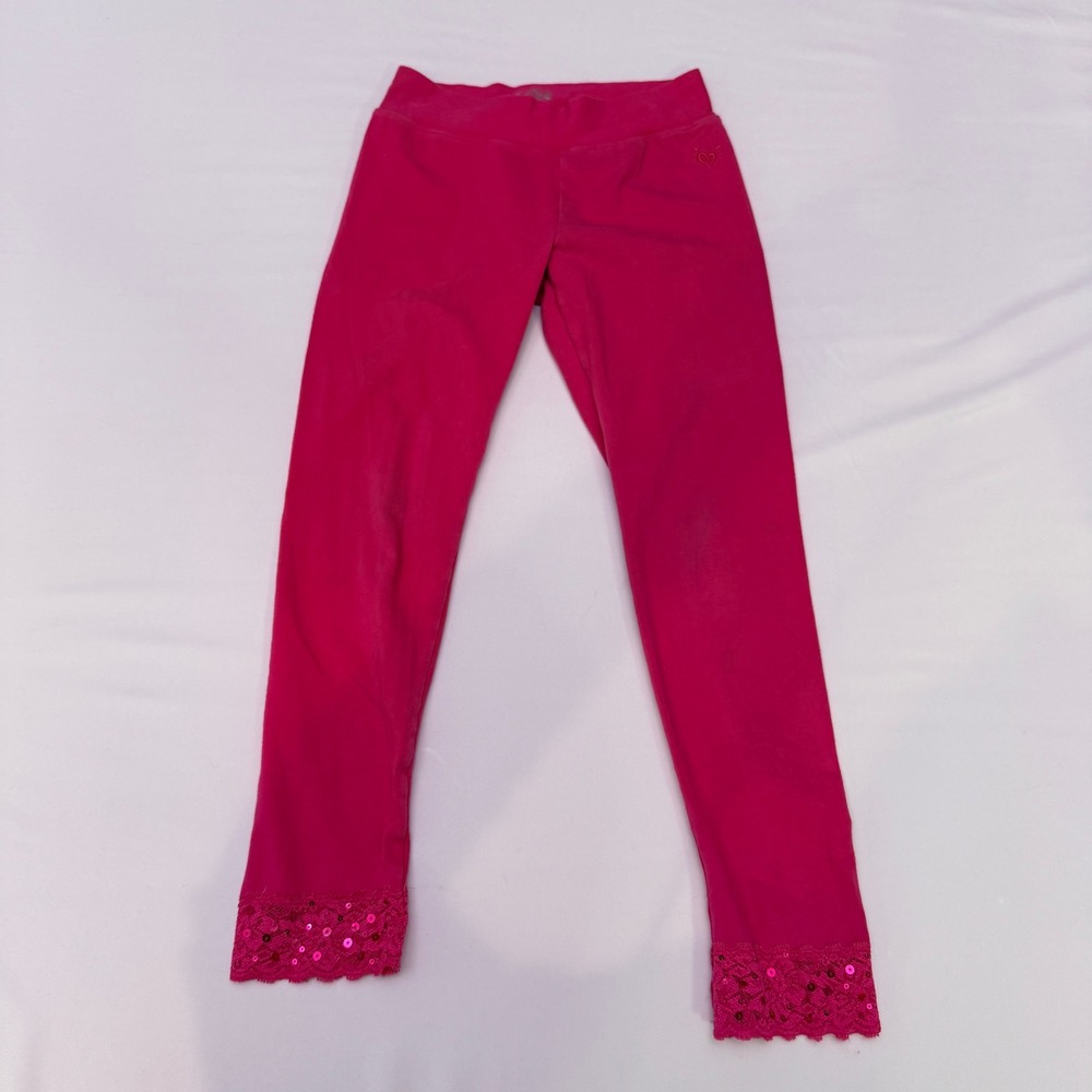 Girls Pink Leggings